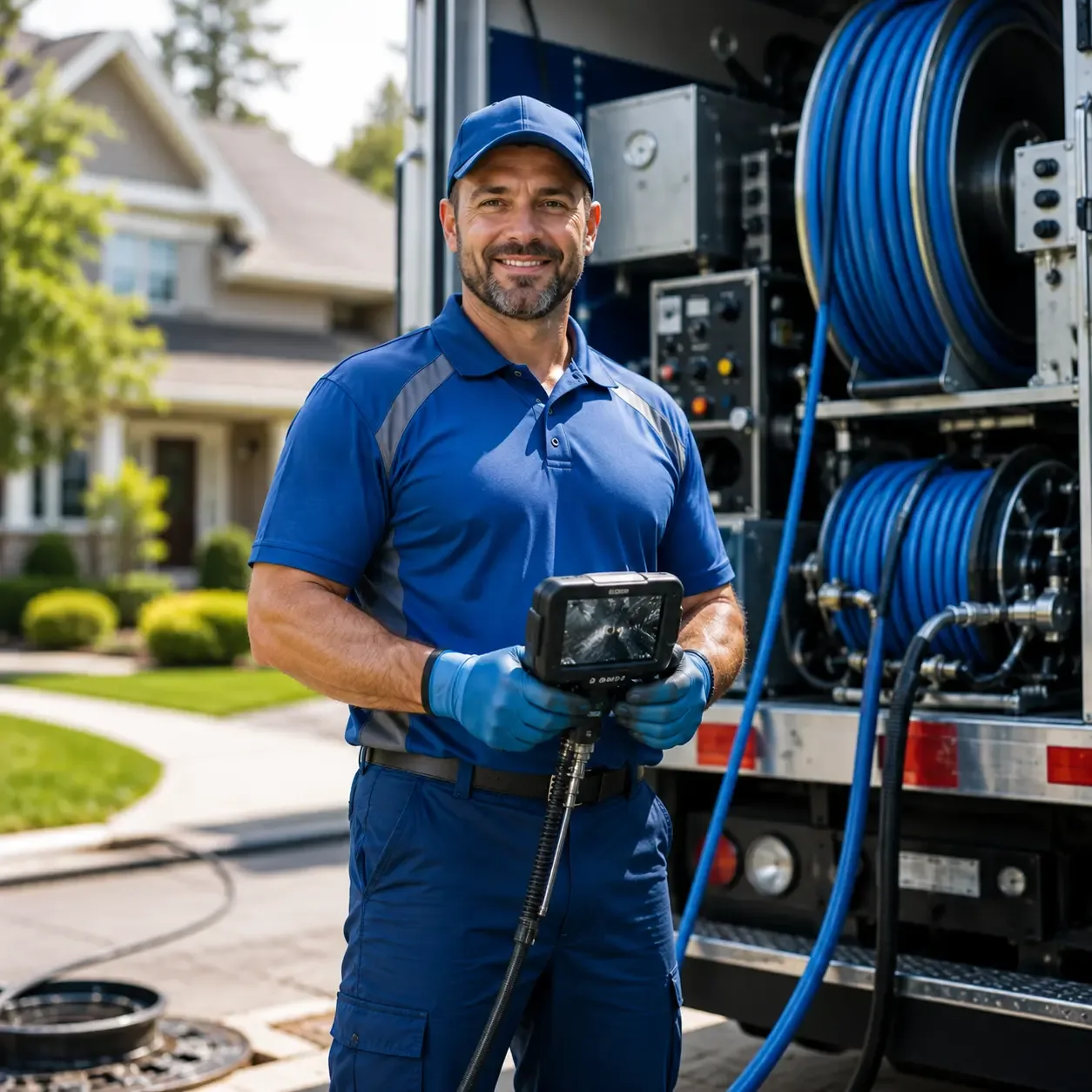 Local outdoor drain cleaning specialists in Davis Junction, IL